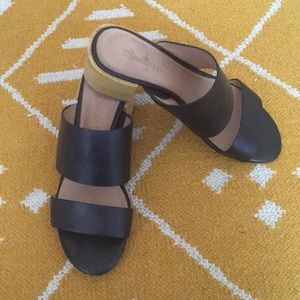 Made well black mules